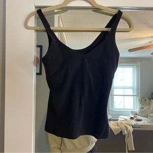 Lululemon align too - black size 6 like new condition